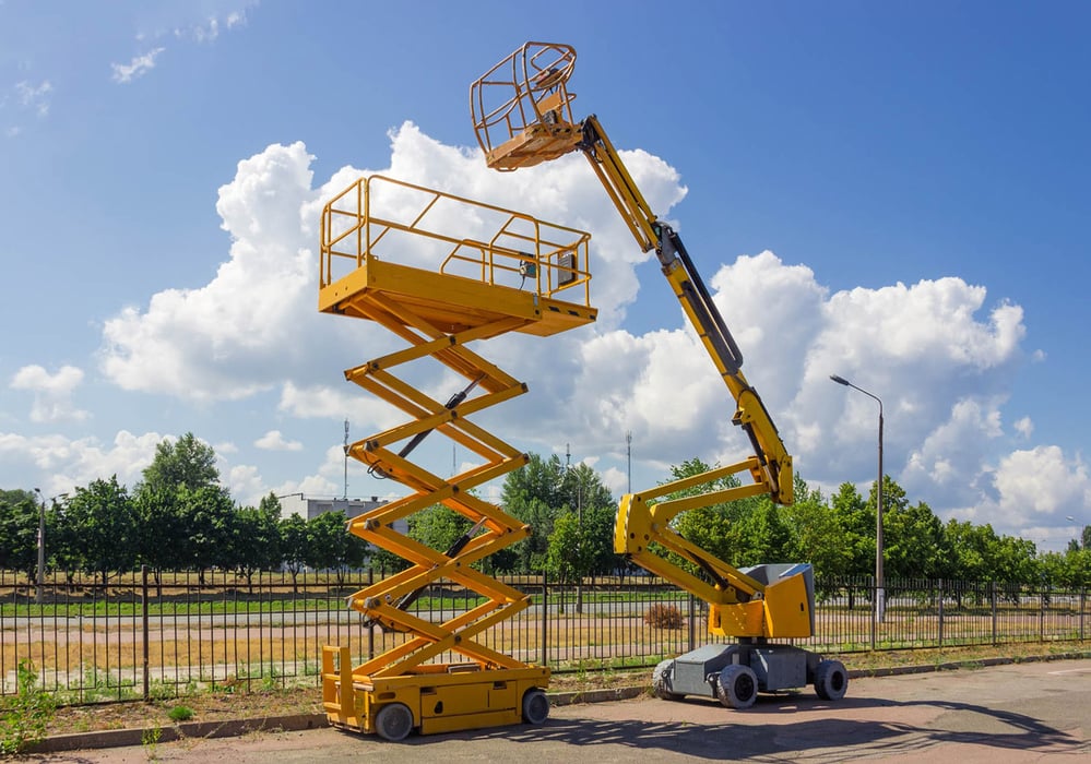 new construction equipment loans scissor lift